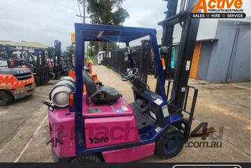 ACTIVE FORKLIFTS - YALE 1.8 Ton Forklift | Lift4.3m | Side Shift attachment inc.