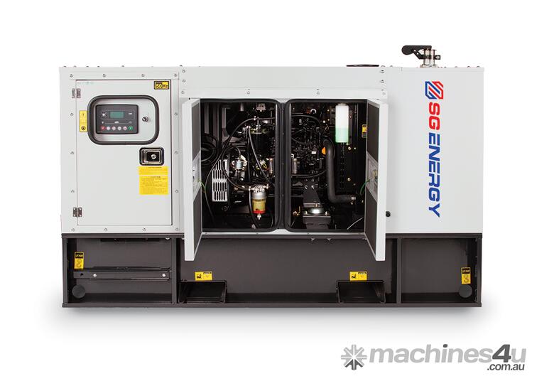 caption SG ENERGY – YANMAR 10 kVA SolarMate Backup Single Phase Generator
