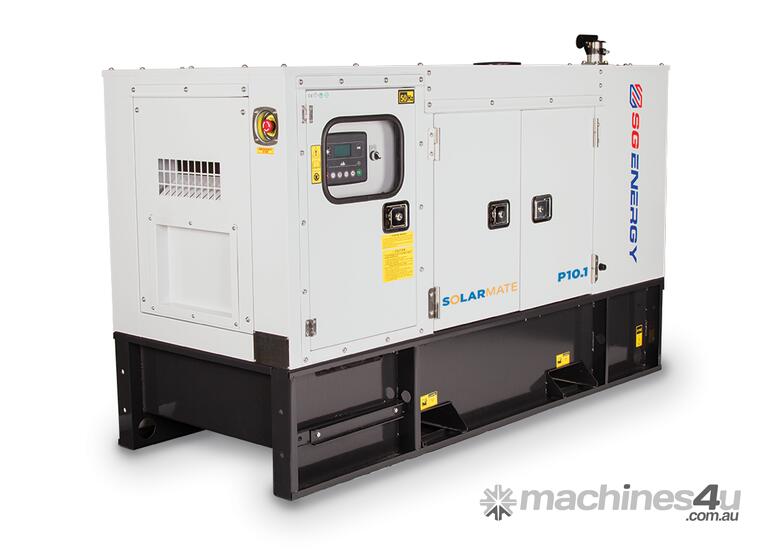 caption SG ENERGY – YANMAR 10 kVA SolarMate Backup Single Phase Generator