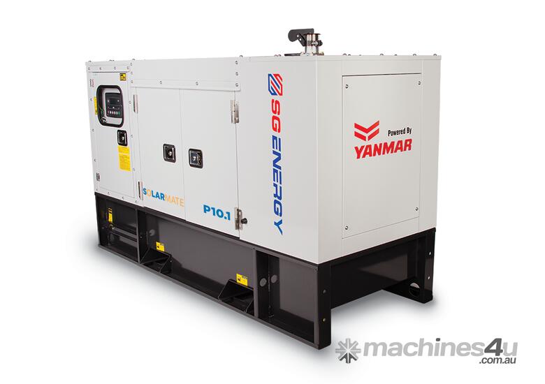 caption SG ENERGY – YANMAR 10 kVA SolarMate Backup Single Phase Generator