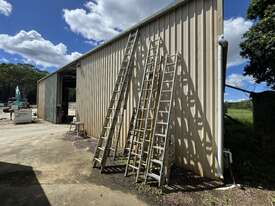 9 x Ladders - Various Lengths - picture0' - Click to enlarge
