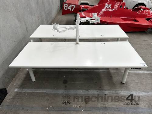 Double Electric Rising Desk