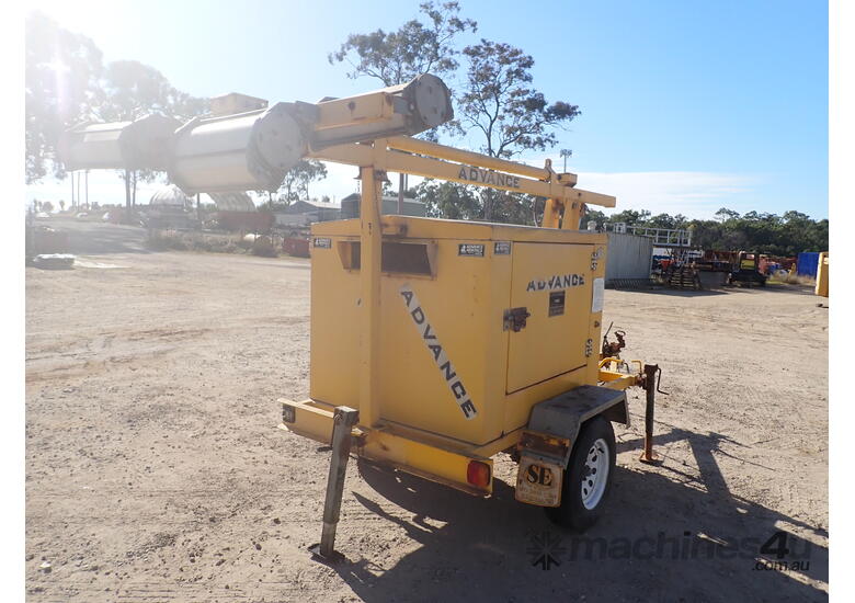 caption Mobile Lighting Tower