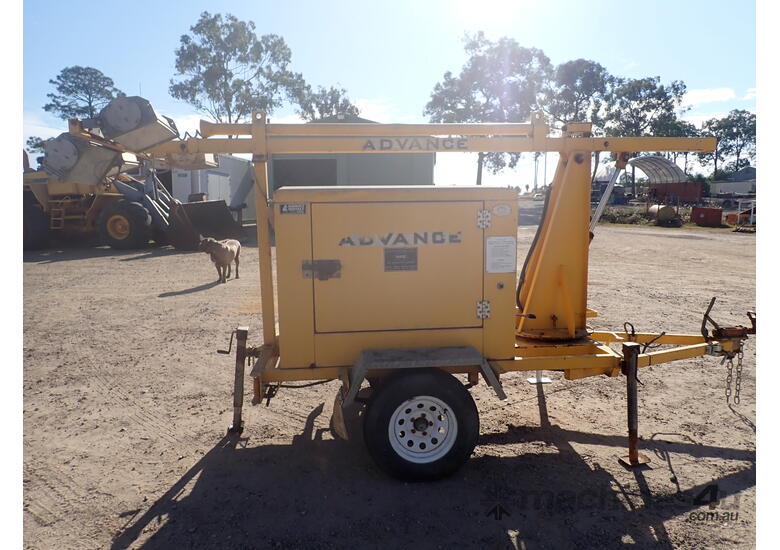 caption Mobile Lighting Tower