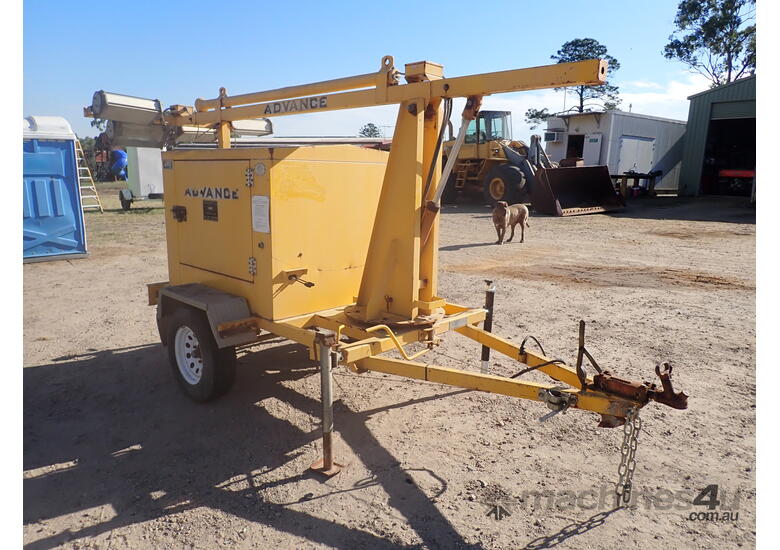 caption Mobile Lighting Tower