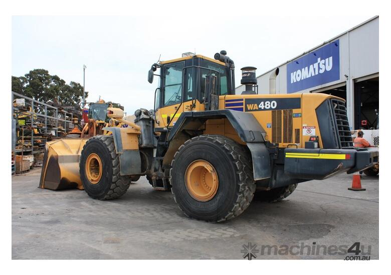 caption 2021 KOMATSU WA480_6A Wheel Loader