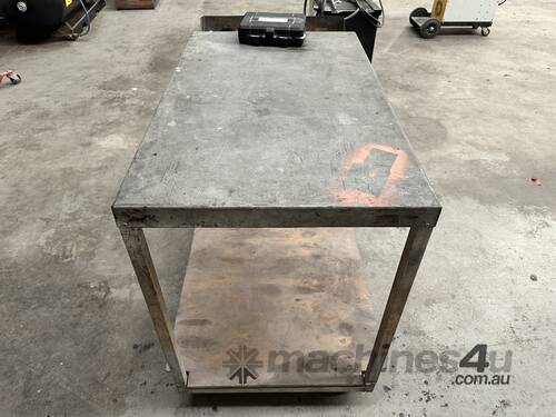 Steel Fabricated Mobile Work Bench