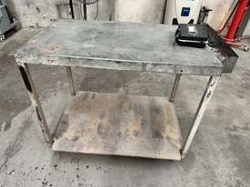 Steel Fabricated Mobile Work Bench - picture1' - Click to enlarge