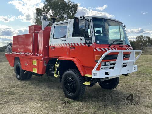 Isuzu FTS700 4x4 Dualcab Firetruck. Ex NSW Rural Fire Service.