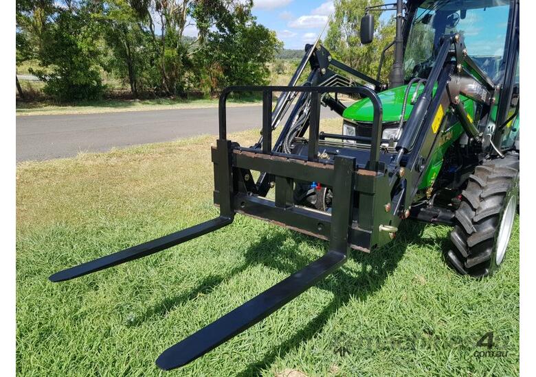 caption AgKing - Tractor Pallet Forks -TZ8: Design for Tough Jobs
