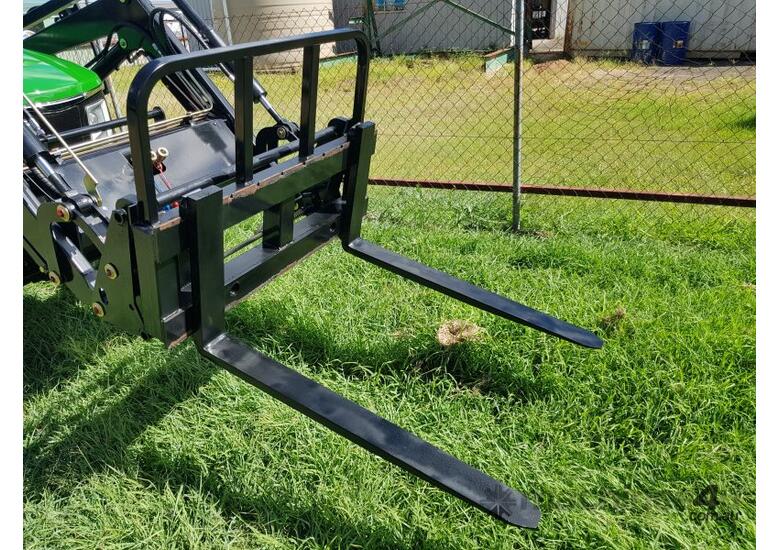 caption AgKing - Tractor Pallet Forks -TZ8: Design for Tough Jobs