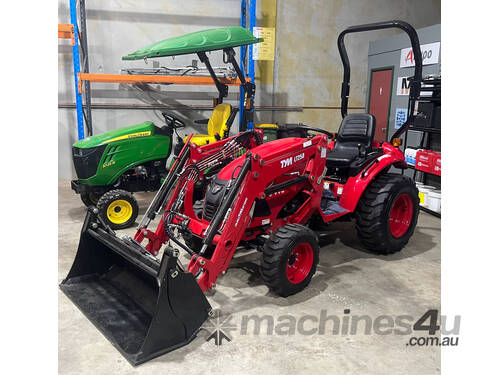 caption TYM 4WD ROPS 24.5hp Compact Utility Tractor Loader with 4-in-1 Bucket