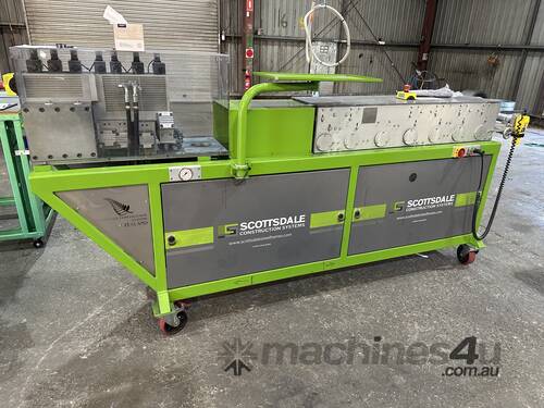 Steel Framing Machine with 90mm C-Section Roll Former & Decoiler – Complete Fabrication Solution! 