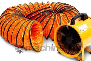   EXHAUST FAN 8IN AND DUCTING