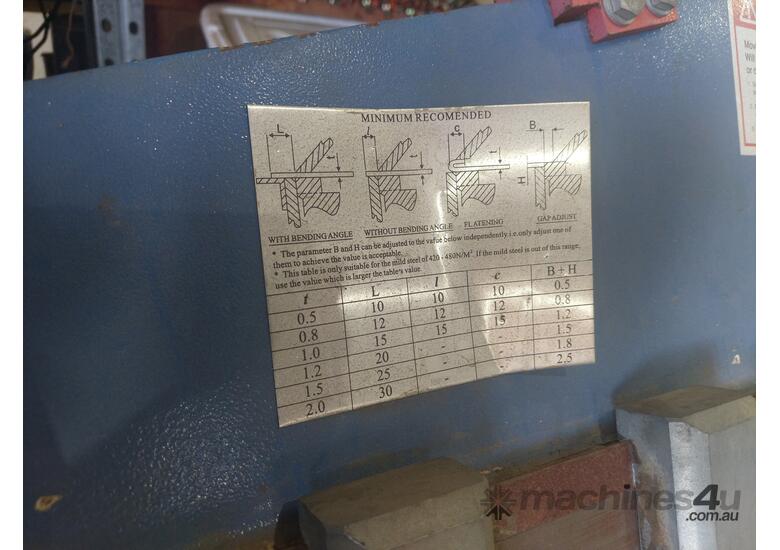 Manual Treadle Guillotine & Manual Panbrake COMBO 