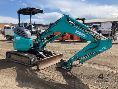 2019 Kobelco SK30SR Rubber Tracked Excavator