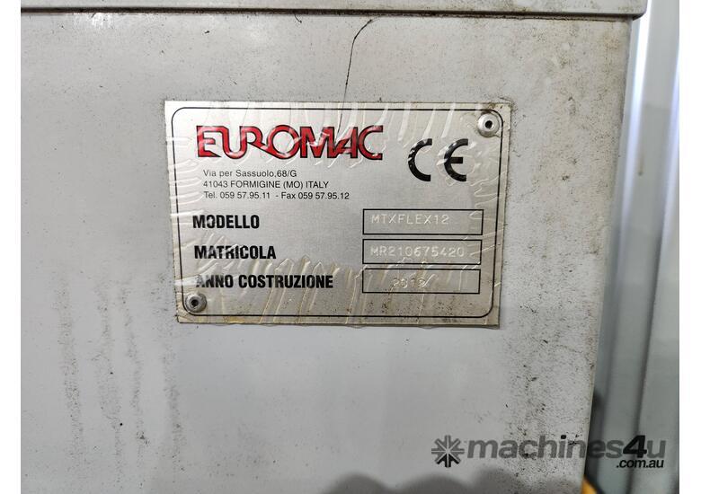caption Euromac Turret Punch MTX Flex 12 1250/30 Year Model 2012 Made in Italy
