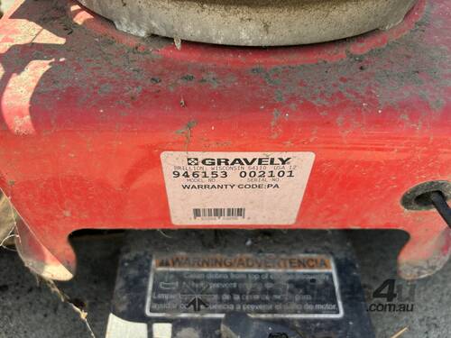 Gravely Walk Behind Brushcutter