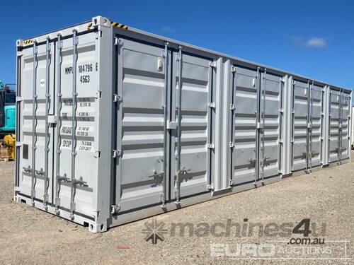 40' High Cube Multi 4 Door Container 