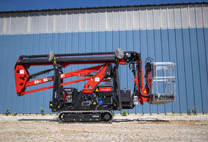 Platform Basket 18m Spider Lift Working Height: 17.60m, Versatile Aerial Access for Any Terrain!