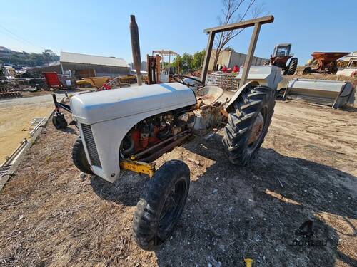 Grey Massey Ferguson Tractor