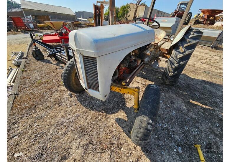 Grey Massey Ferguson Tractor