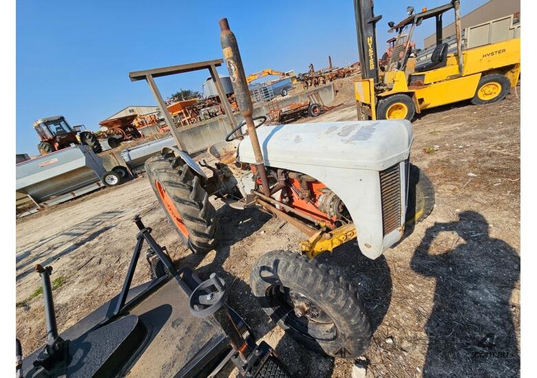 Grey Massey Ferguson Tractor