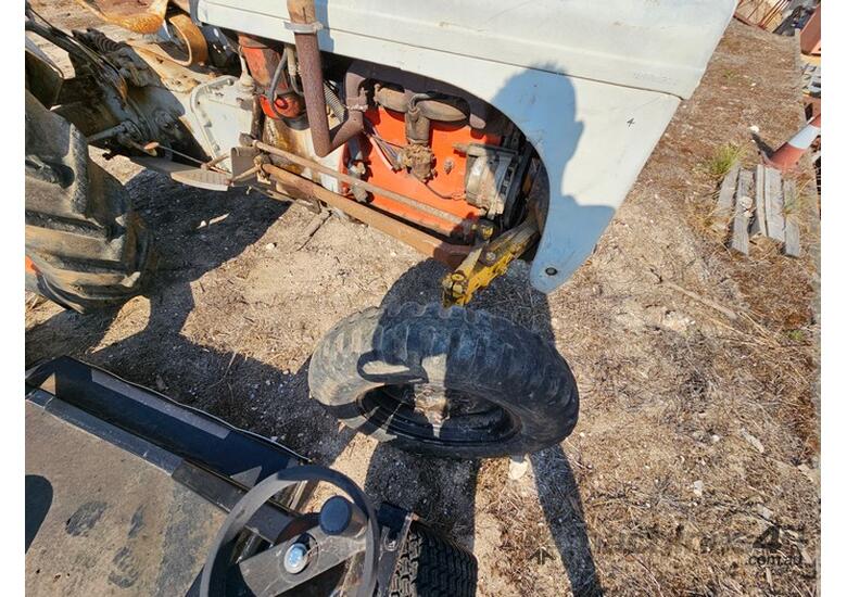 Grey Massey Ferguson Tractor