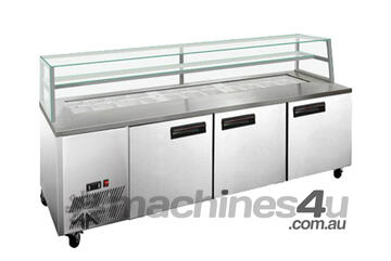 SCB/21 three door DELUXE Sandwich Bar