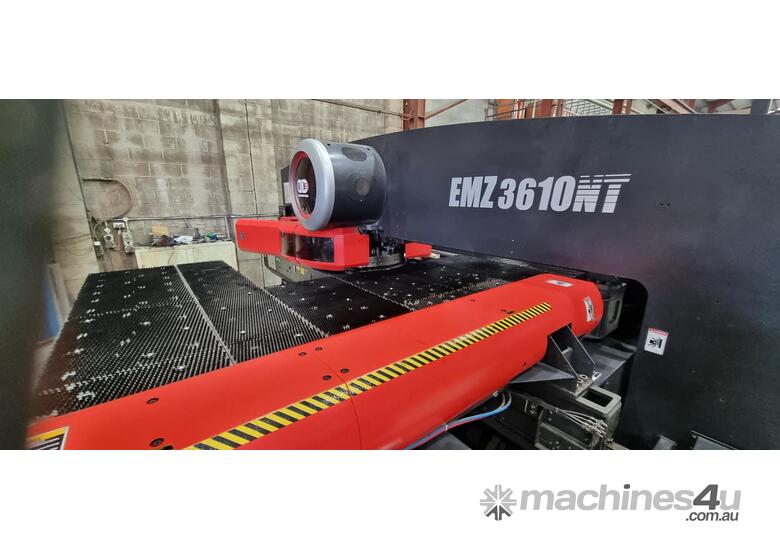 caption AMADA Turret Punch EMZ 3610NT