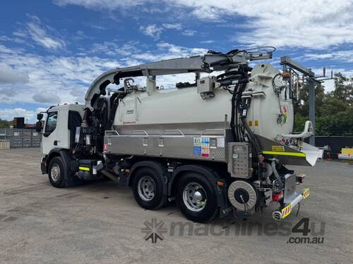 caption 2021 Cappellotto Cap Combi 2600cc Hydro 6 X 4 Vacuum Truck, Low Hours!