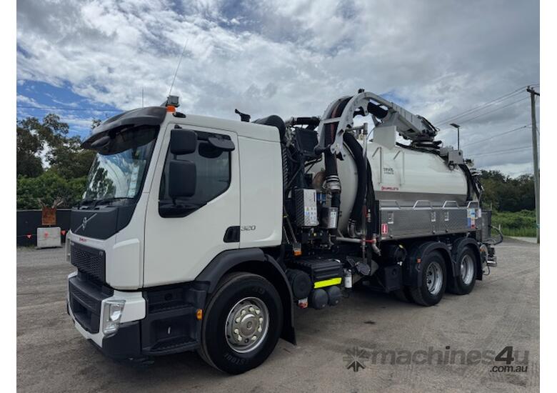 caption 2021 Cappellotto Cap Combi 2600cc Hydro 6 X 4 Vacuum Truck, Low Hours!