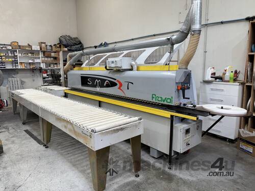 FRAVOL EDGEBANDER WITH FUSION UNIT AND COMPACTO RETURN TABLE