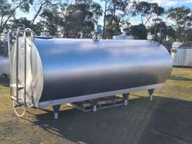 7900lt STAINLESS STEEL TANK, MILK VAT  - picture0' - Click to enlarge