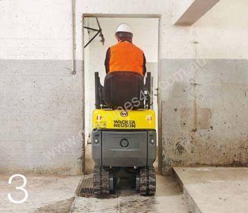 caption Wacker Neuson 803 - 1 Ton Excavator