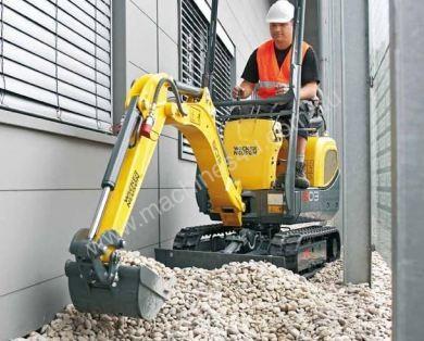 caption Wacker Neuson 803 - 1 Ton Excavator