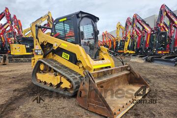 2018 CAT 259D TRACK LOADER (T683) WITH HIGH-FLOW, 4 IN 1 BUCKET AND 2645 HOURS.