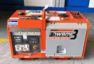 6kVA Pre-owned Kubota GL6000 Enclosed Generator Set