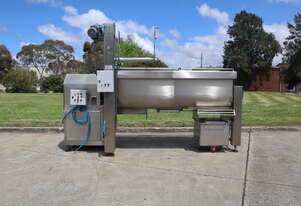 Large Stainless Steel Twin Paddle Mixer Mixing Tank - 2000L - Velati IMP-2000LT