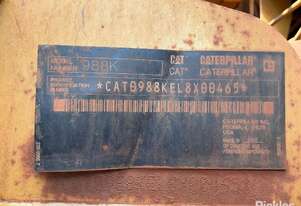 2023 Caterpillar 988K Articulated Wheel Loader