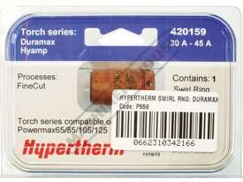 Hypertherm FineCut Only Swirl Ring 420159 Suits Powermax125® (Pack of 1) - picture1' - Click to enlarge