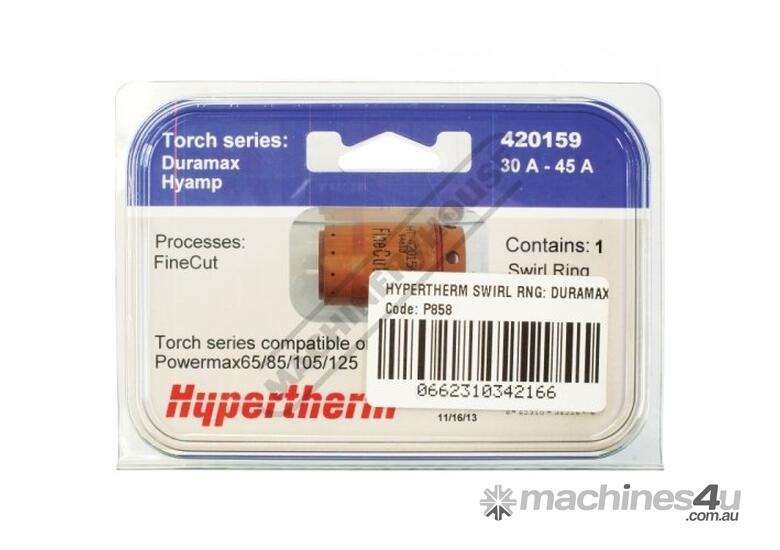 Hypertherm FineCut Only Swirl Ring 420159 Suits Powermax125® (Pack of 1)