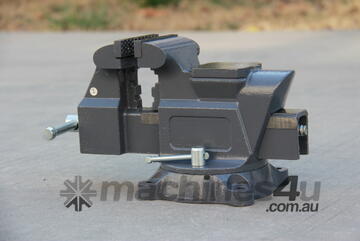 Bench Vice AVS-100, 100mm Width Serrated Top Jaws, 100mm Jaw Opening Work Holding Vices