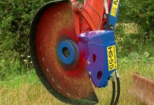 Slanetrac HS55 Plastic Flail Brush Cutter Excavator Attachment