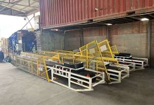 Mobile Belt Conveyor 6.57m | 500mm Belt | 3kW | Variable Speed | Near New