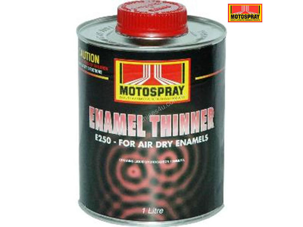 New motorspray ENAMEL THINNERS E250 4 LITRES TIN Painting systems in