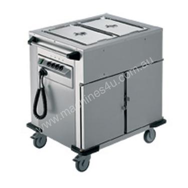 Rieber NORM-II-2 - Bain Marie Top 2 x Heated Cabinets Mobile Food Transport Trolley