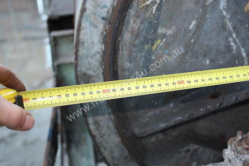 caption Ceramic lined ball media grinding mill