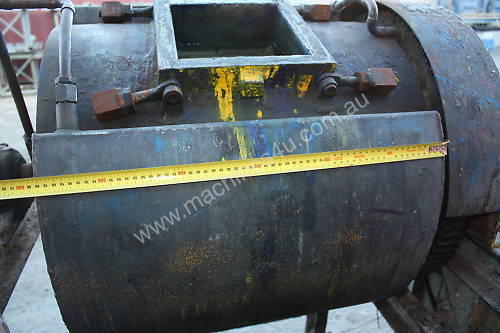 caption Ceramic lined ball media grinding mill