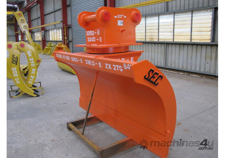 SEC 30tonne Excavator Hydraulic Rotate Chuck Blade 